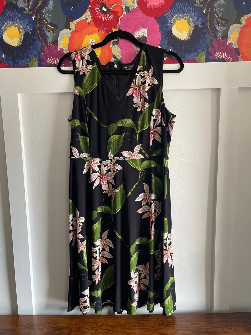 Tommy Hilfiger womens 14 floral dress